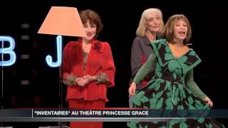 « Inventaires » de Philippe Minyana au Théâtre Princesse Grace [upl. by Yrocaj573]