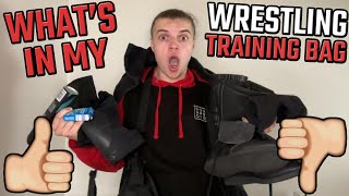 WHATS IN MY PRO WRESTLING TRAINING BAG  JoeTalksWrestling [upl. by Esther]