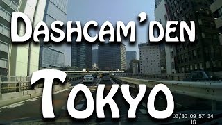 Tokyoda Gezinti  Sadece Dashcam Video [upl. by Ithaman]