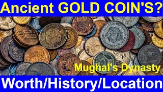 Gold CoinsAncient CoinsHistory CoinsMughal HistoryLahore FortMughals CoinsCoins PriceGold [upl. by Swann911]