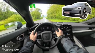 Polestar 2 300hp POV Drive [upl. by Ryon540]