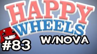 Happy Wheels wNova Ep83  Super Meat Boy Edition [upl. by Iarahs]