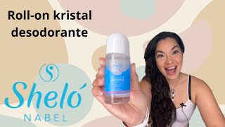 NUEVO ROLL ON KRISTAL CON AROMA SHELÓ NABEL [upl. by Eiliab]