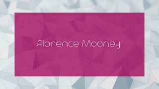 Florence Mooney  appearance [upl. by Sidell]