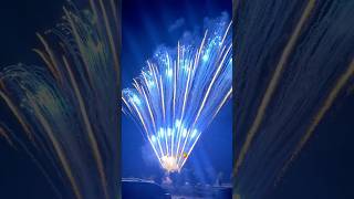 12quot inch 130s Blue Fireworks Fan Cake jeetonfireworks 吉腾12寸130发扇形组合 [upl. by Elletsirhc]