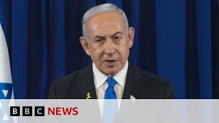 Israel ‘ready for all scenarios’ after Beirut strike PM says  BBC News [upl. by Aiceila]