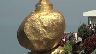 Walking around Kyaik Htee Yoe Pagoda  Myanmar 2017 [upl. by Cale]