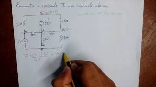 Analise Nodal  Tensoes de Nó  Supernó  Exercicio Resolvido 4 [upl. by Col387]