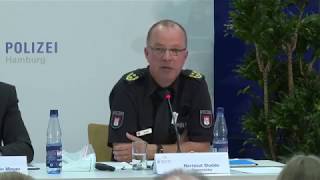 G20 Pressekonferenz der Polizei Hamburg [upl. by Neala]