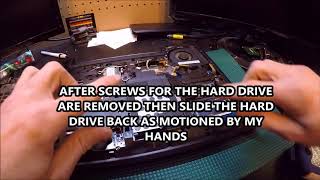 Lenovo G510 Laptop Hard Drive Removal [upl. by Esinaj640]