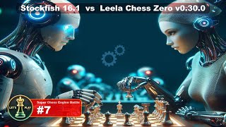 Stockfish 161 vs Leela Chess Zero v0300  Super Chess Engine Battle 7 [upl. by Angel]