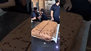 Handmade Chocolate cake cutting ✂️ funny crushing satisfying🍨 [upl. by Nitsrek]