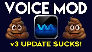 VOICEMOD v3 Sucks You blew it [upl. by Zanas]