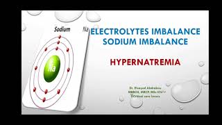 Hypernatremia with the recent treatment guidelines and Plasma osmolality [upl. by Aticnemrac]