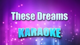 Heart  These Dreams Karaoke amp Lyrics [upl. by Anaitsirc]