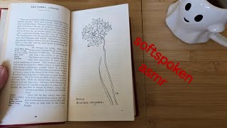 ASMR quotFieldbook of Western Wildflowersquot pt3 softspoken [upl. by Hollis]