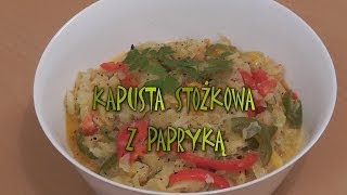 Kapusta stożkowa z papryką  smakkujawpl HD [upl. by Whitehurst119]