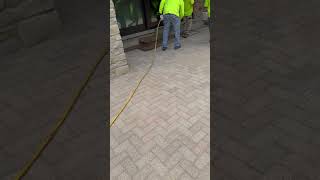 HOW TO SEAL BRICK PAVERS WETLOOK SEALER BEST SEALER ON THE PLANET SURE BRICK SEALERS GAME CHANGER [upl. by Pomfret328]