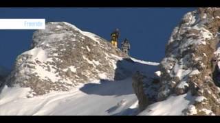 Le freeride à Tignes [upl. by Eniretak]