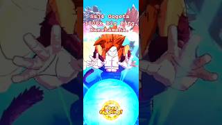 Ssj4 Gogeta 1000x Big Bang Kamehameha dbl [upl. by Ozneral]