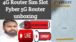 4G Router Sim Slot  Fyber 5G Sim Supported Router [upl. by Buchanan635]