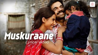 Arijit Singh  Muskurane Ki Wajah Tum Ho Lyrical Video Rajkummar Rao  Jeet Gannguli  CityLights [upl. by Navac]