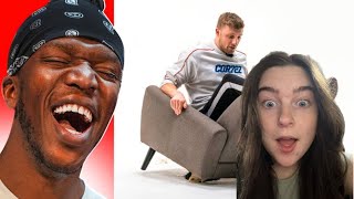 Best Sidemen 20v1 Moments REACTION [upl. by Devaj]