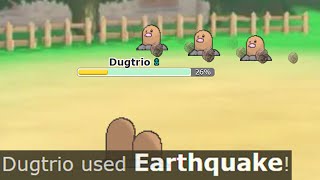 3 digletts vs dugtrio [upl. by Elicia]