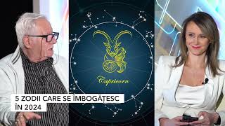 Cele cinci zodii care se îmbogățesc în 2024 horoscop cu Mihai Voropchievici [upl. by Hodgkinson]