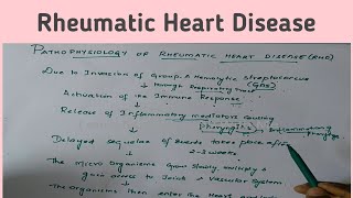 MSN 25 Rheumatic Heart Disease with Pathophysiology INC syllabus [upl. by Attennaj]