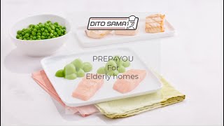 Texture modified meals for Elderly homes  Dito Sama [upl. by Dulcy]