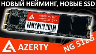 M2 SATA NGFF SSD Azerty NG 512G [upl. by Ayotak404]