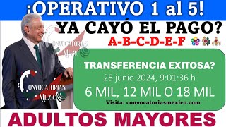 SEMANA 1 PAGOS 💸Pensión Bienestar 2024 ¿TE Toca Pago del 1 al 5 de Julio Adultos Mayores calendario [upl. by Assirahs632]