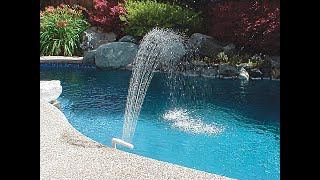 Poolmaster 54507 Swimming Pool Waterfall Fountain [upl. by Navannod]