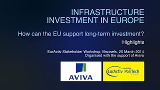 Infrastructure Investment in Europe How can the EU support longterm investment [upl. by Inamik]