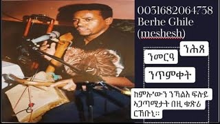 Eritrea music Berhe Ghile Meshesh [upl. by Sirronal]