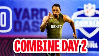 2024 NFL Combine Day 2 Recap  Quinyon Mitchell Theo Johnson Cam Hart [upl. by Dunlavy]