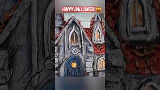 Fairy Old House with ghosts creativeiland helloween diy fairyhome fairyhouse handmade [upl. by Eitsyrc444]