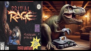 playing some Primal Rage  Dinosaurs and Monkeys Fighting [upl. by Fiertz937]