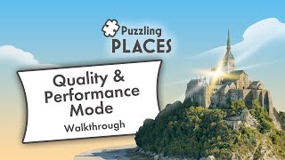 Puzzling Places Quality vs FPS Mode on Quest 3 Walkthough [upl. by Sinnylg472]