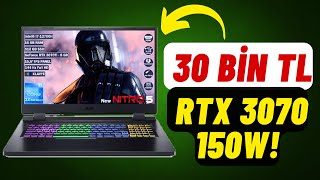 BU LAPTOP KAÇMAZ Acer Nitro 5 RTX 3070 [upl. by Mcferren231]