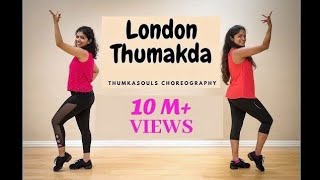 London Thumakda  Queen  Easy Dance Steps  Thumka Souls Choreography [upl. by Also840]