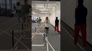 Working on Lead Leg Walkovers Hurdle Drills [upl. by Atthia]