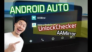 Android Auto quotUnlockCheckerquot AAMirror [upl. by Ahsiem]