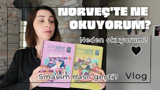 NORVEÇTE NE OKUYORUM SINAVIM NASIL GEÇTİOKUL BİTİNCE YAPACAĞIM NORVEÇTE OKUMAKnorveçvlog130 [upl. by Aikaj]