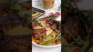 The perfect vegan Christmas lunch christmasrecipe veganchristmas holidayrecipe meatloaf gravy [upl. by Polloch]