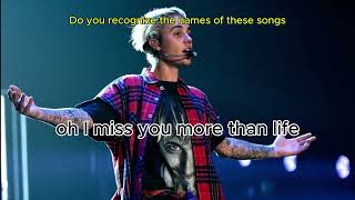 Justin Bieber Lyrics  Greatest Hits [upl. by Coop]