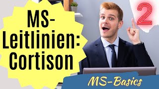 💊Tabletten vs Infusion CortisonStoßTherapie  MSSchub Behandlung  Leitlinien Methylprednisolon [upl. by Kisor]