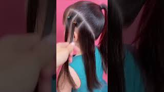 Peinados Fáciles para niñas ✨ hairstyle peinados peinadosparaniñas braid hair [upl. by Ennaillek299]