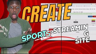 How to create a Sports live broadcasting website for Free and make money from Google Adsense [upl. by Lukash405]